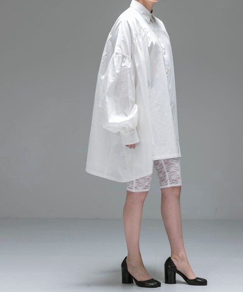 URBAN RESEARCH（アーバンリサーチ）の「ambiguous　Lace Half Leggings（レギンス/スパッツ・レディース・BLACK/WHITE・FREE）」の13枚目の写真