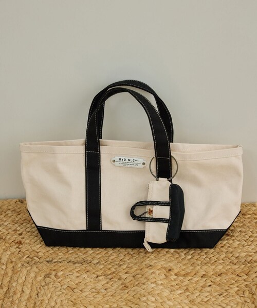 ADAM ET ROPE'（アダムエロペ）の「【J'aDoRe・一部店舗限定】【OLDMAN'S TAILOR】COLOR COMBINATION TOTE BAG（トートバッグ・レディース・キナリ・F）」の13枚目の写真