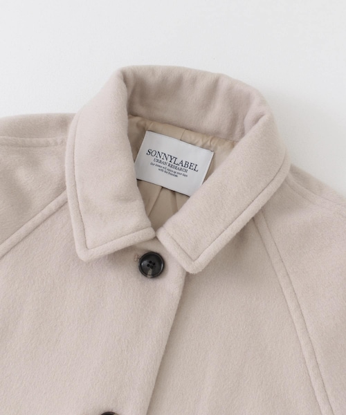 URBAN RESEARCH Sonny Label（アーバンリサーチサニーレーベル）の「ステンカラーウールコート（ステンカラーコート・レディース・ブルー/サンドベージュ/ブラック・FREE）」の22枚目の写真