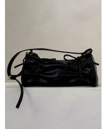 dazzlin | ダブルギャザーリボンバッグ(ハンドバッグ)