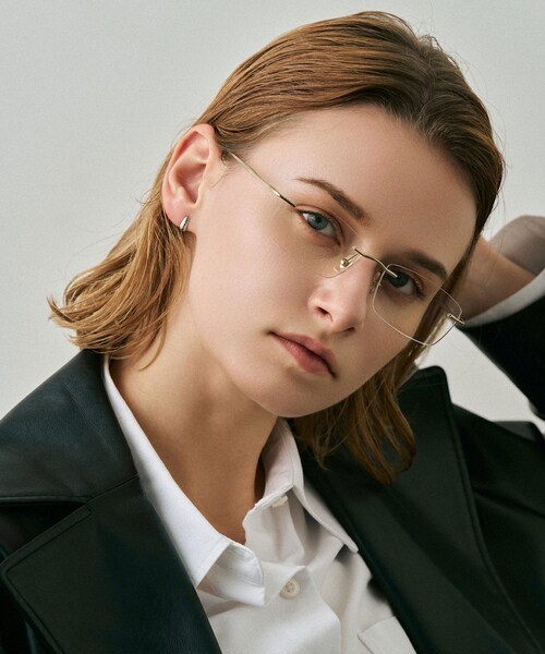 SENSE OF PLACE by URBAN RESEARCH（センスオブプレイスバイアーバンリサーチ）の「NUEF　nuef0142（メガネ・レディース・GOLD/SILVER・One）」の16枚目の写真