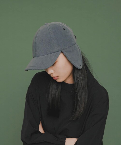SENSE OF PLACE by URBAN RESEARCH(センスオブプレイスバイアーバンリサーチ)の「フリースキャップ(キャップ・レディース・GRAY/BLACK・One)」の15枚目の写真