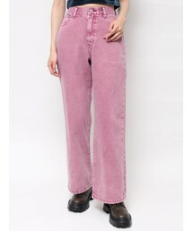 EVRIS | BACKスラッシュワイドデニムパンツ(デニムパンツ)