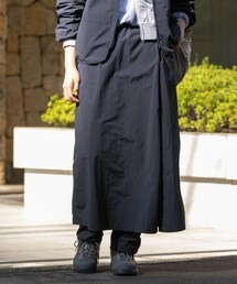 EKAL | 『UR TECH』ナイロンタッサ－ラップ風スカート(スカート)