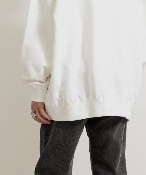 THE GOODLAND MARKET（ザグッドランドマーケット）の「ザ グッドランド マーケット　THE GOODLAND LOGO SWEAT（スウェット・メンズ・D.BLUE/WHITE・M/L/XL）」の6枚目の写真