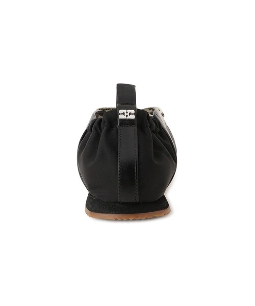 ADAM ET ROPE'(アダムエロペ)の「【GANNI(ガニー)】Lace Up Sporty Ballerina Nylon(スニーカー・レディース・ブラック・36.0/37.0/38.0)」の6枚目の写真