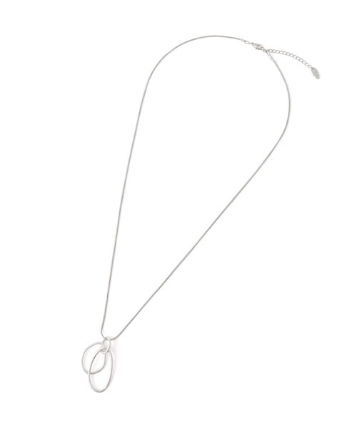 ROPE' PICNIC（ロペピクニック）の「変型オーバルトップペンダント（ネックレス・レディース・ゴールド/シルバー・F）」の10枚目の写真