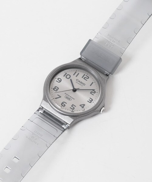 URBAN RESEARCH DOORS(アーバンリサーチドアーズ)の「CASIO クリアウォッチ(アナログ腕時計・レディース・クリア/グレー・-)」の6枚目の写真