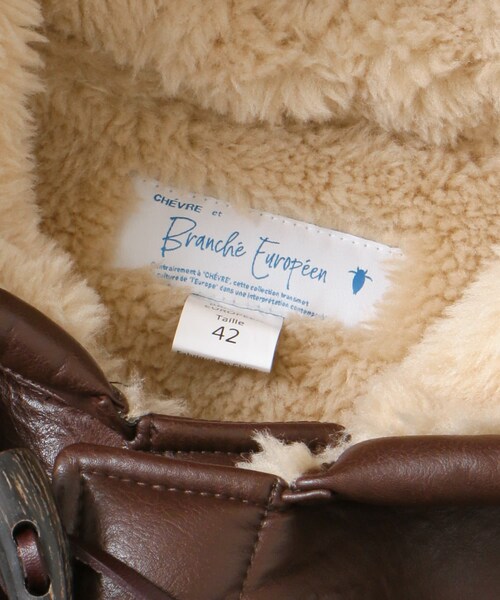 URBAN RESEARCH Sonny Label（アーバンリサーチサニーレーベル）の「『別注』CHEVRE×Sonny Label　MilitaryBranketダッフル（ダッフルコート・メンズ・1013 Black/1015 Brown・40/42）」の18枚目の写真