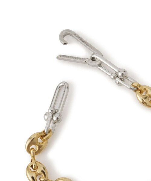 ADAM ET ROPE'（アダムエロペ）の「【EO for ADAM ET ROPE'】Chunky Anchor Chain Bracelet（ブレスレット・レディース・ゴールド・F）」の3枚目の写真