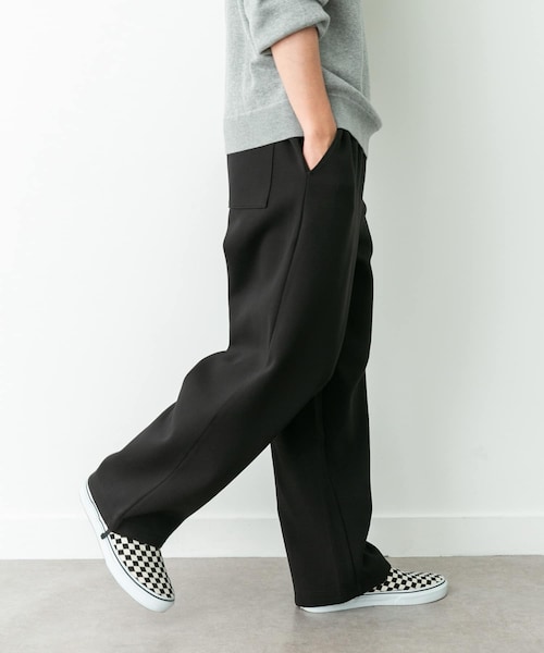 URBAN RESEARCH Sonny Label（アーバンリサーチサニーレーベル）の「リラックスワイドスウェットパンツ（スウェットパンツ・メンズ・ブラック/杢グレー・M/L）」の22枚目の写真