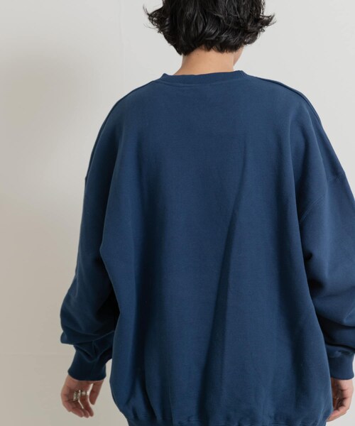 THE GOODLAND MARKET（ザグッドランドマーケット）の「ザ グッドランド マーケット　THE GOODLAND LOGO SWEAT（スウェット・メンズ・D.BLUE/WHITE・M/L/XL）」の17枚目の写真