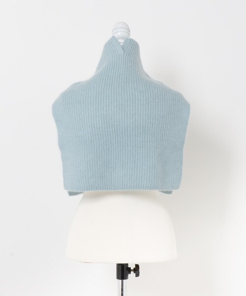 かぐれ（カグレ）の「TICCA　ヤクニットスヌード（ストール/ショール・レディース・ivory/light blue/grey・FREE）」の21枚目の写真