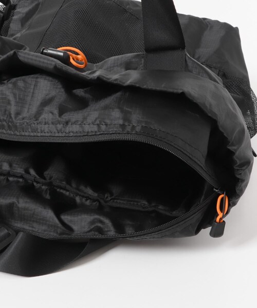 EKAL（エカル）の「『別注』Caribou Mountaineering×EKAL　L.WEIGHT PACKTOTE（トートバッグ・メンズ・BLACK/BROWN・one）」の11枚目の写真