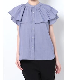 LAGUNAMOON | ラッフルカラーブラウス(シャツ/ブラウス)