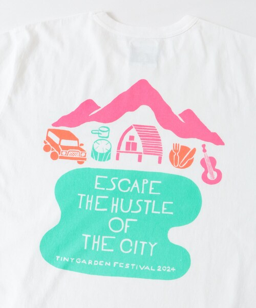 EKAL(エカル)の「『別注』TACOMA FUJI RECORDS×EKAL TGFイラストTシャツ 1(Tシャツ/カットソー・メンズ・グレー/ホワイト・M/L/XL)」の13枚目の写真