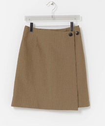 URBAN RESEARCH | ウールブレンドチェックスカート(スカート)