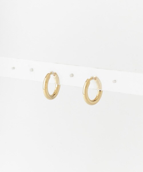 URBAN RESEARCH(アーバンリサーチ)の「TOM WOOD Classic Hoops Small gold(ピアス(両耳用)・メンズ・S925/18KGP・One)」の1枚目の写真