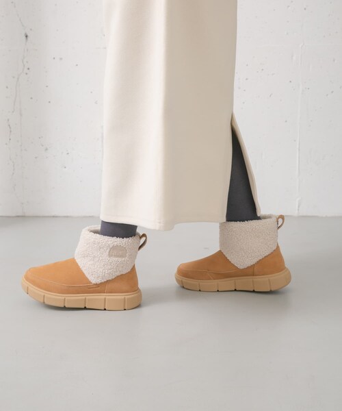 URBAN RESEARCH DOORS（アーバンリサーチドアーズ）の「『別注カラー』SOREL　SLIPON COZY WP（ブーツ・レディース・別注TAWNY・23.5/24/24.5）」の6枚目の写真