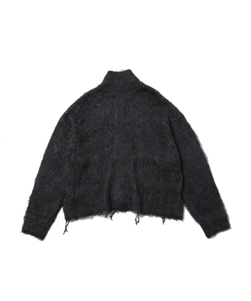 FACCIES/ファッチーズ】SHAGGY DRIVERS KNIT JACKET