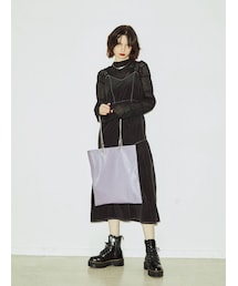 jouetie | ナイロンジャンパースカート(ジャンパースカート)