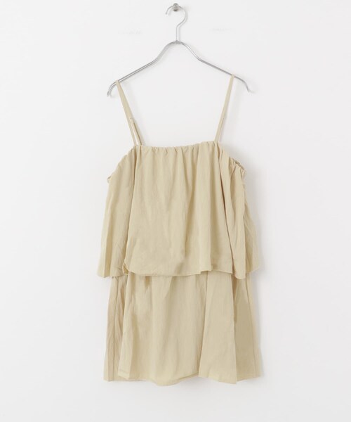 ITEMS URBANRESEARCH(アイテムズ アーバンリサーチ)の「チュニックレイヤードキャミソール(チュニック・レディース・BLK/BEG・FREE)」の19枚目の写真