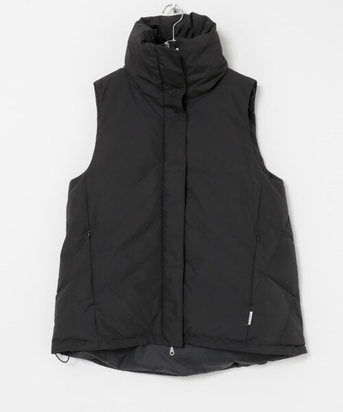 THE GOODLAND MARKET（ザグッドランドマーケット）の「KWD　STAND COLLAR DOWN VEST（その他アウター・レディース・Ivory/Black・one）」の18枚目の写真