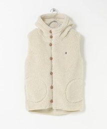 GYMPHLEX | GYMPHLEX　BOA HOODED VEST(ダウンベスト)