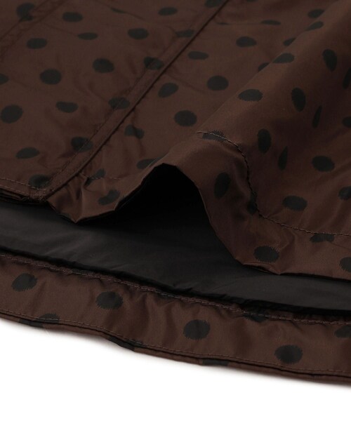 ADAM ET ROPE'（アダムエロペ）の「【GANNI（ガニー）】Printed Flyweight Nylon Jacket（ナイロンジャケット・レディース・ダークブラウン・S）」の14枚目の写真