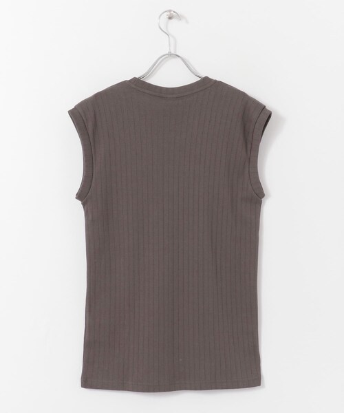 URBAN RESEARCH（アーバンリサーチ）の「SECOND LAYER　INTERLOCK S/L T-SHIRTS（タンクトップ・メンズ・BROWN・M/L）」の8枚目の写真