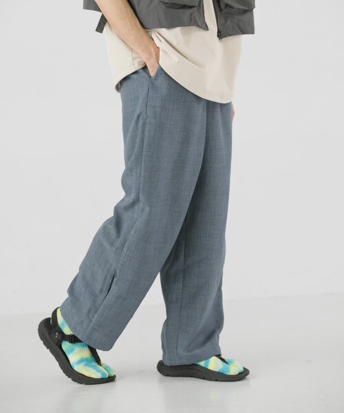 EKAL(エカル)の「『UR TECH DRYLUXE/吸水速乾/接触冷感』ハイツイストトラウザー(その他パンツ・メンズ・ブルーグレー/グレー/ネイビー・M/L)」の9枚目の写真