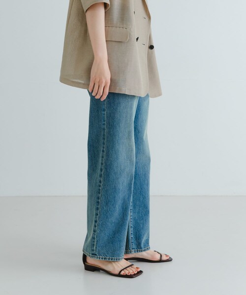 URBAN RESEARCH（アーバンリサーチ）の「『4サイズ展開』new basic　ストレートフィットデニムパンツ（デニムパンツ・レディース・IND.BEIGE/INDIGO・36/38/40/42）」の11枚目の写真