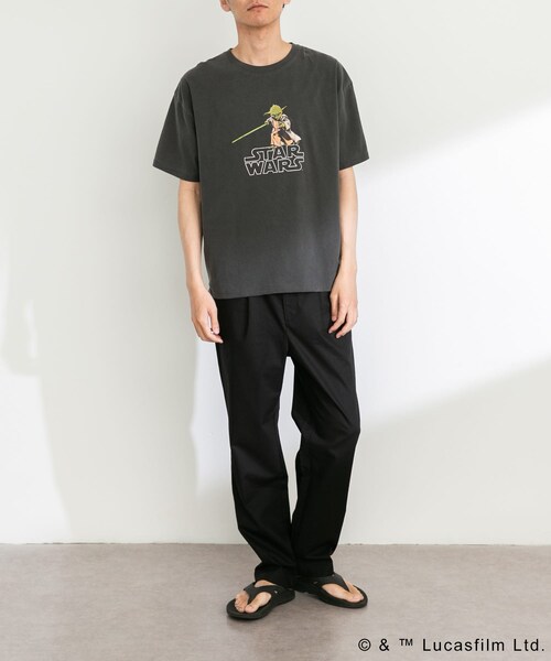 URBAN RESEARCH Sonny Label（アーバンリサーチサニーレーベル）の「STARWARS / ピグメントTシャツ（Tシャツ/カットソー・メンズ・yoda/episode1/falcon・M/L）」の13枚目の写真