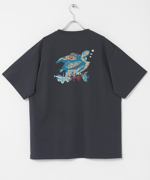 URBAN RESEARCH Sonny Label（アーバンリサーチサニーレーベル）の「HIROCKSHOWコラボTシャツ TURTLE（Tシャツ/カットソー・メンズ・オフ/スミクロ・M/L）」の15枚目の写真