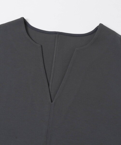 SENSE OF PLACE by URBAN RESEARCH（センスオブプレイスバイアーバンリサーチ）の「スキッパールーズトップ（その他トップス・レディース・IVORY/CAMEL/CHARCOAL・one）」の19枚目の写真