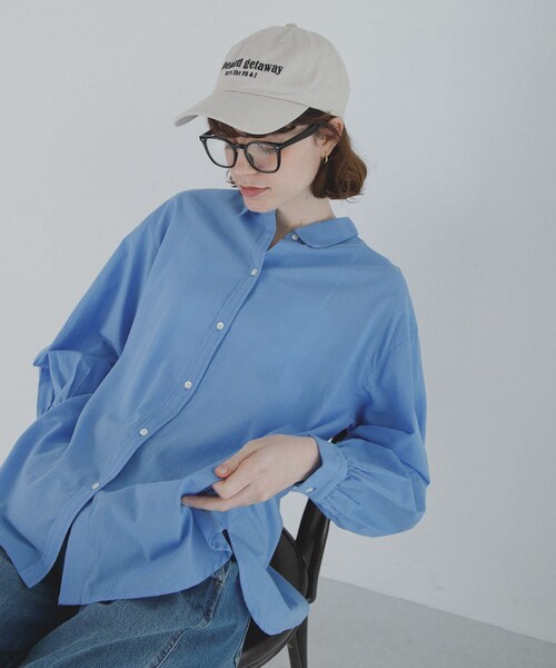 URBAN RESEARCH Sonny Label（アーバンリサーチサニーレーベル）の「WEEKEND GETAWAY CAP（キャップ・レディース・アイスグレー/グリーン/チェリーレッド・One）」の8枚目の写真