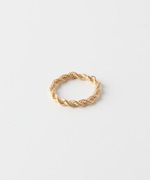 OCUCCI jewelry　ROPE RING GP
