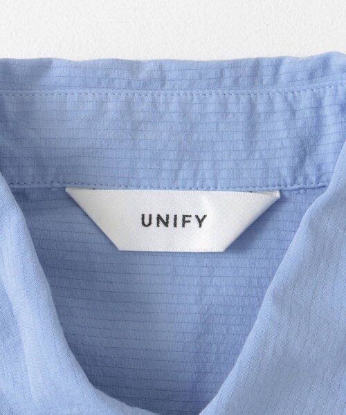 URBAN RESEARCH DOORS（アーバンリサーチドアーズ）の「UNIFY　製品染めシャツ（シャツ/ブラウス・レディース・SAXBLUE/PINKBEIGE・FREE）」の11枚目の写真