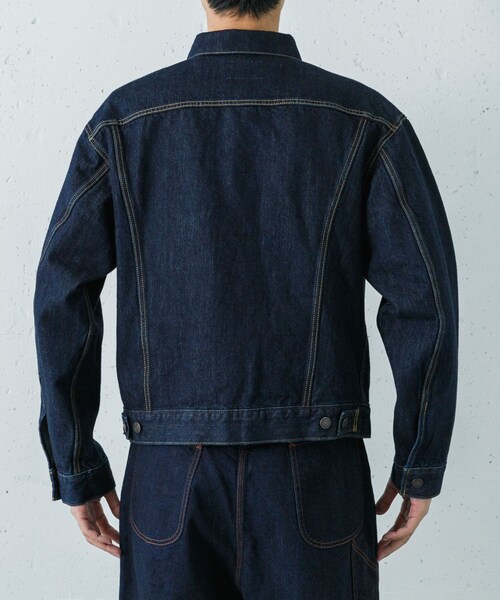 URBAN RESEARCH(アーバンリサーチ)の「CIOTA 4 POCKETS DENIM JACKET(デニムジャケット・メンズ・DARK NAVY・42/44/46)」の3枚目の写真