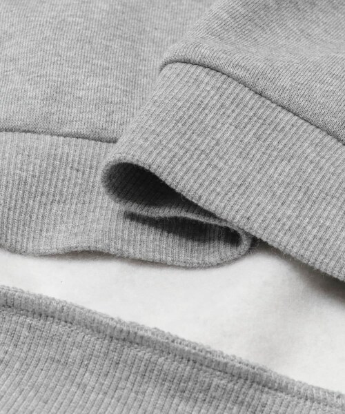 ITEMS URBANRESEARCH（アイテムズ アーバンリサーチ）の「『UR TECH』ハイヒートコットンクルーネックスウェット（スウェット・レディース・GRY/BRD/BLK・Free）」の17枚目の写真