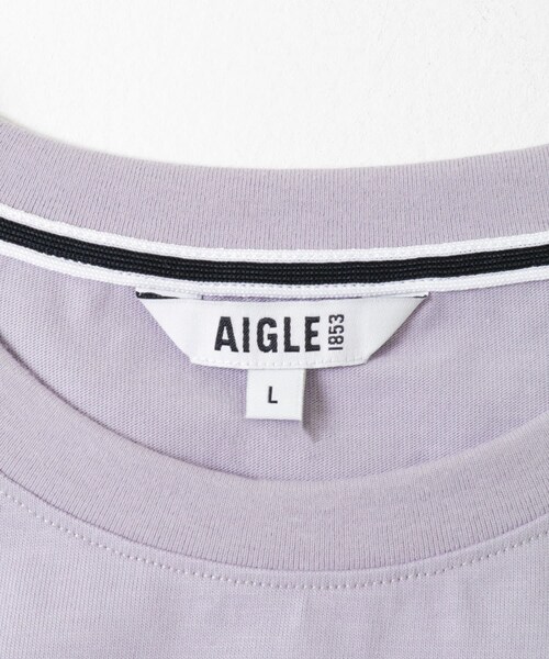 THE GOODLAND MARKET（ザグッドランドマーケット）の「AIGLE　チャリティ グラフィック 半袖Tシャツ 5（Tシャツ/カットソー・メンズ・BLANC/G.LILAS・S/M/L/XL）」の15枚目の写真