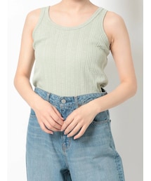 Ungrid | ランダムテレコタンクトップ(タンクトップ)