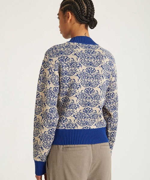 Saturdays NYC（サタデーズ ニューヨークシティ ）の「VARICK MOCKNECK SWEATER（ニット/セーター・レディース・ブラック/ブルー・L/XL/XS）」の15枚目の写真