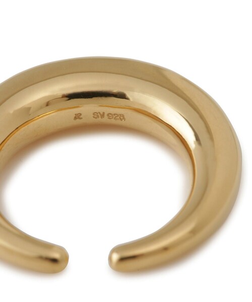 ADAM ET ROPE'（アダムエロペ）の「【Rieuk(リューク)】Large Ring Ear Cuff（イヤリング・レディース・ゴールド・F）」の5枚目の写真