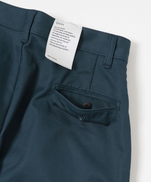 URBAN RESEARCH（アーバンリサーチ）の「CIOTA　スビンコットンチノパンツ（チノパンツ・レディース・ライトネイビー/ベージュ・1/2/3）」の13枚目の写真