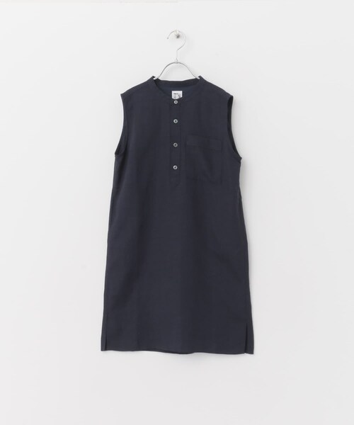 URBAN RESEARCH DOORS（アーバンリサーチドアーズ）の「リネンレーヨンノースリーブワンピース(KIDS)（ワンピース・キッズ・NAVY/BLUE・105/120/135）」の11枚目の写真