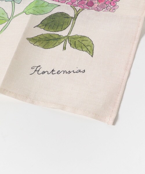URBAN RESEARCH DOORS（アーバンリサーチドアーズ）の「『WEB限定』fog linen work　ミニハンカチ ISABELLE BOINOT（タオル・メンズ・ミモザ/スイセン/アジサイ/ポピー・-）」の16枚目の写真