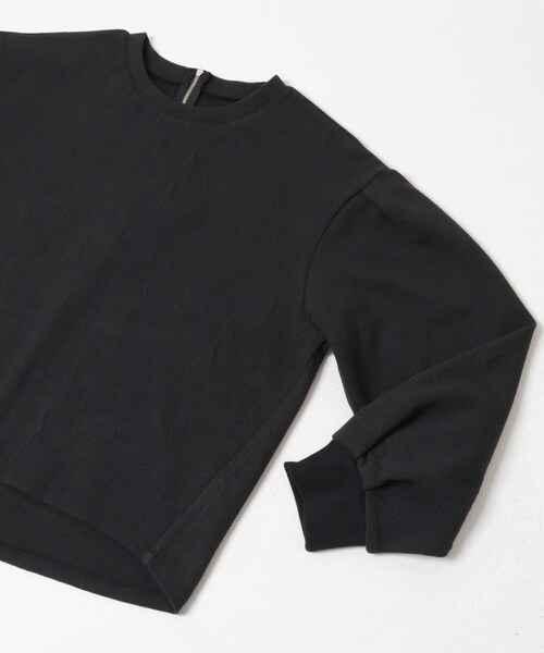 URBAN RESEARCH ROSSO（アーバンリサーチロッソ）の「タックスリーブジャガードスウェット（スウェット・レディース・WHITE/BLACK・FREE）」の16枚目の写真