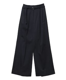ELENDEEK | BELT SET TUCK WIDE PT(その他パンツ)