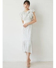 LAGUNAMOON | ドットラッフルワンピース(ワンピース)